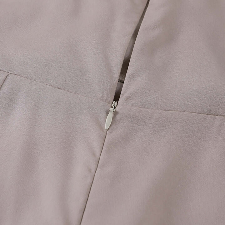 Maxiklänning | V-hals | Slits | Elegant klänning | Festklänning-Eva Jonsson