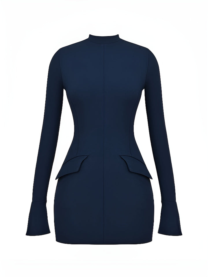 Miniklänning - Elegant långärmad bodyconklänning för kvinnor-Eva Jonsson