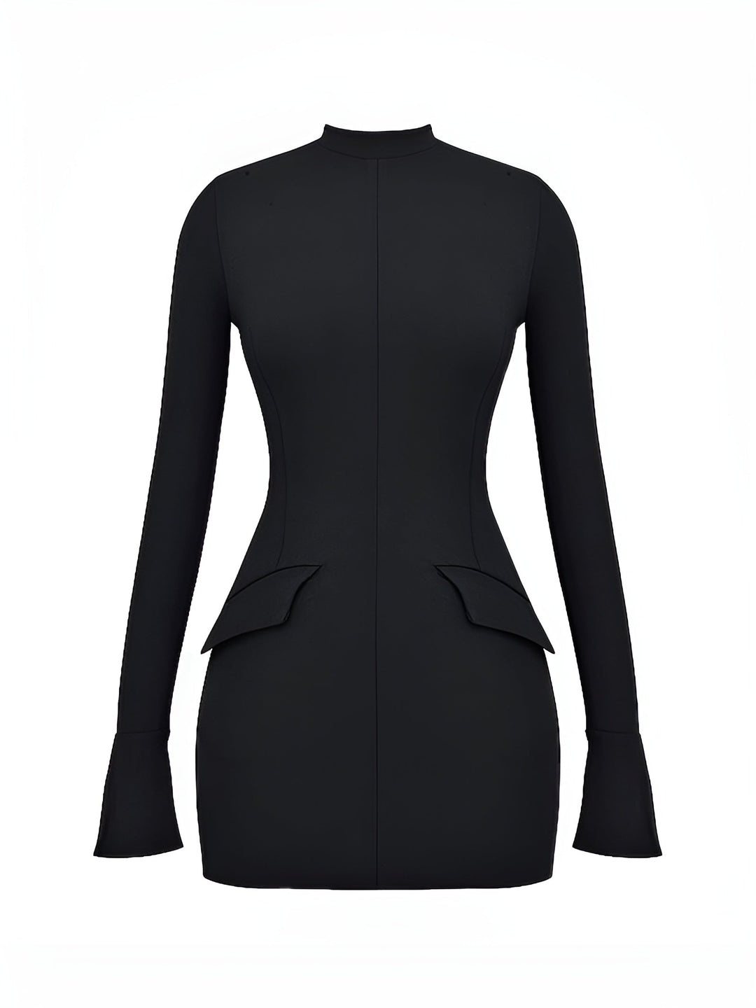 Miniklänning - Elegant långärmad bodyconklänning för kvinnor-Eva Jonsson
