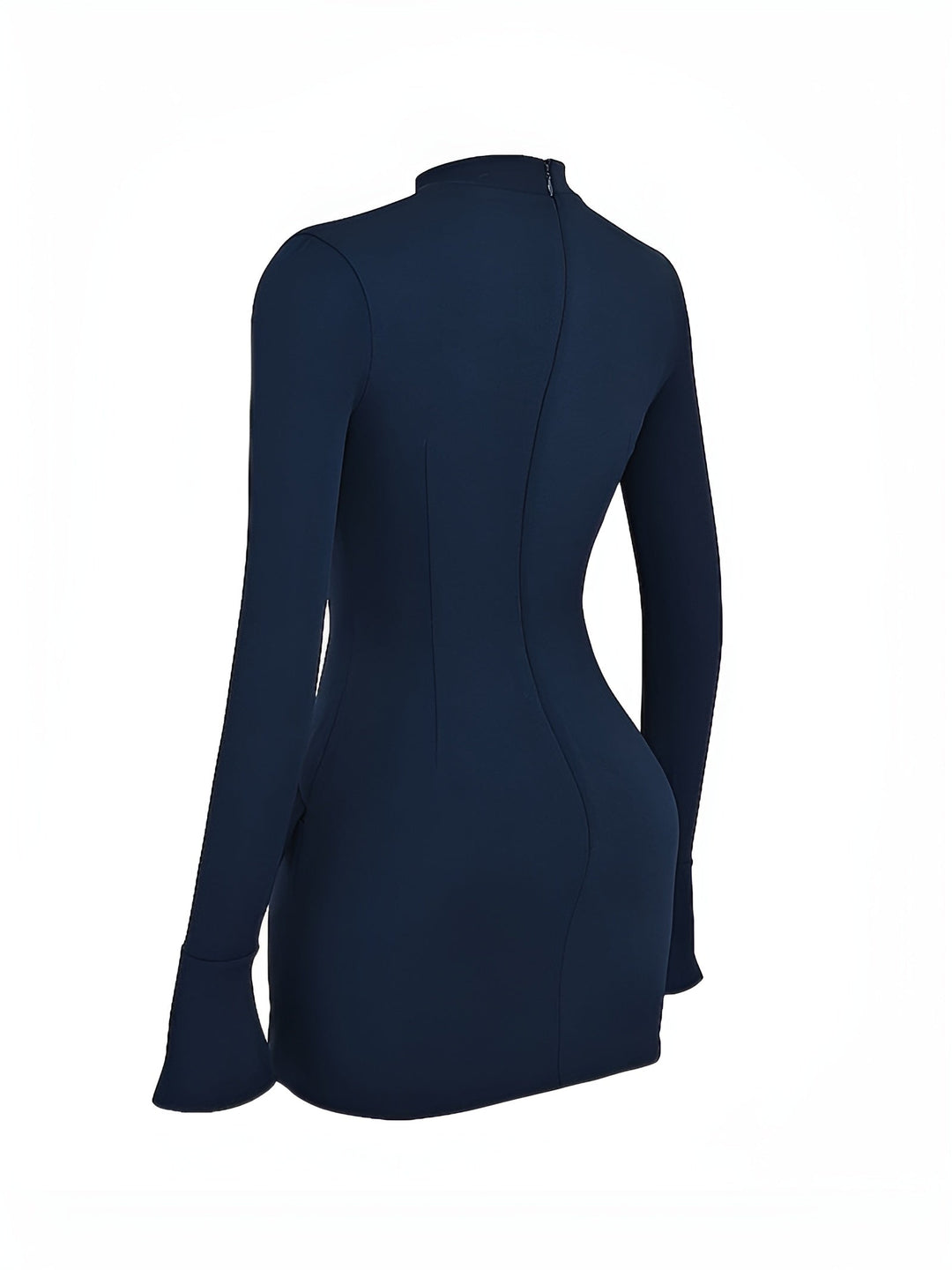 Miniklänning - Elegant långärmad bodyconklänning för kvinnor-Eva Jonsson