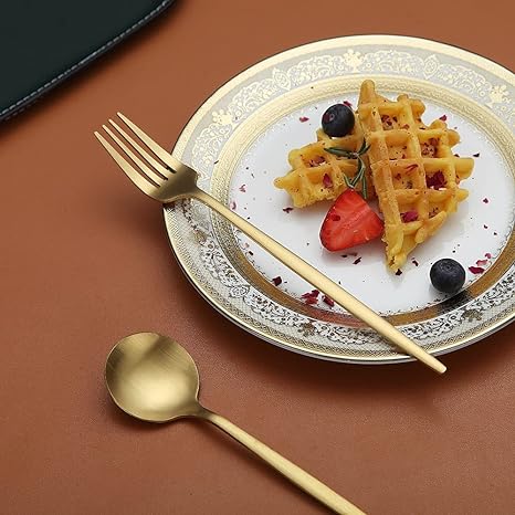 Minimalistisk Bestickset (20-delar) | Rostfritt Stål 18/10, Matt & Modern-Eva Jonsson