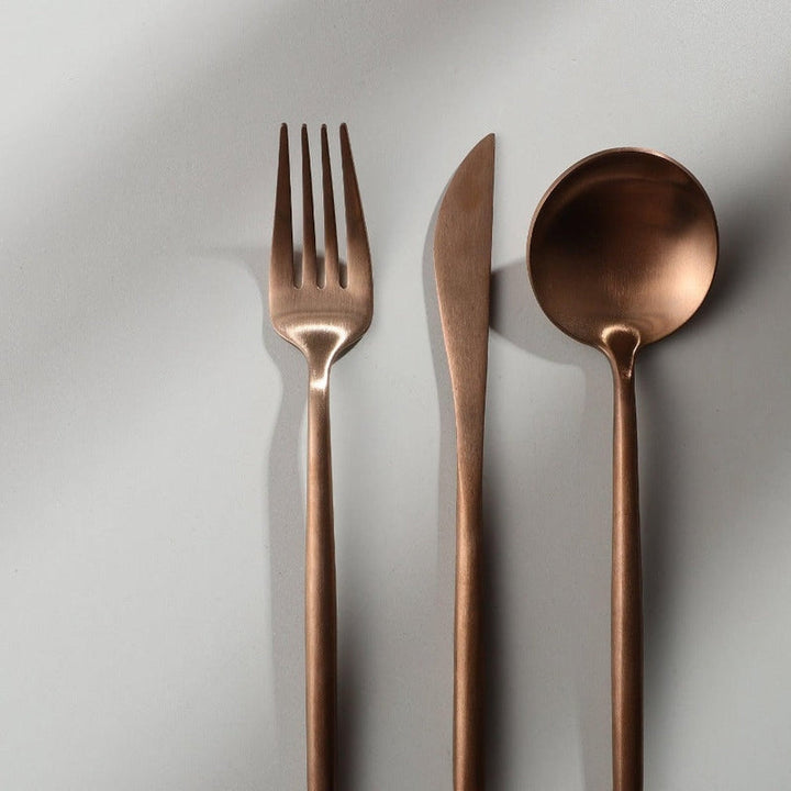 Minimalistisk Bestickset (20-delar) | Rostfritt Stål 18/10, Matt & Modern-Eva Jonsson