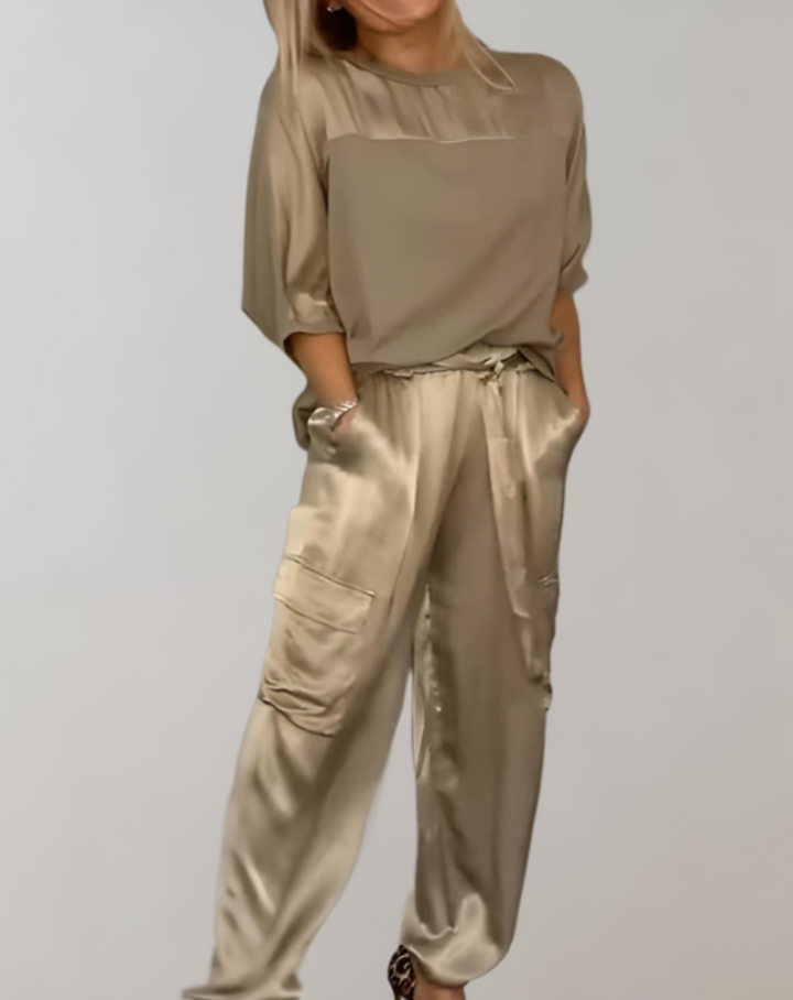 Mirla | 2-delad dams - Dinah - Elegans, Hållbar, Ideal passform - Lämplig för alla tillfällen-Eva Jonsson