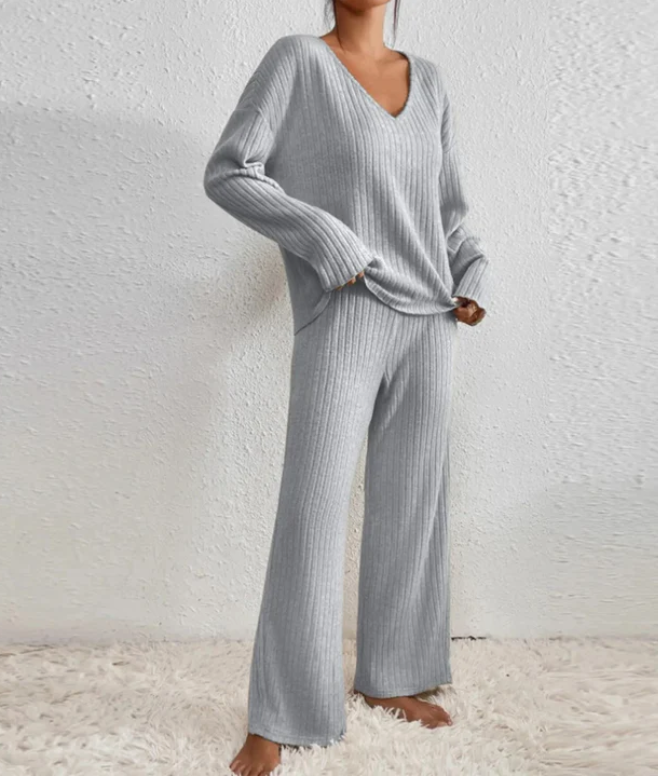 Mirla | 2-delad stickad set-Eva Jonsson