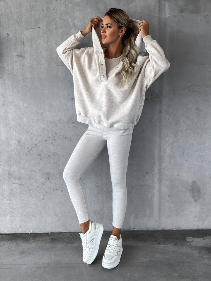 Mirla | 3 Delar Mysig Lounge Set för Kvinnor-Eva Jonsson