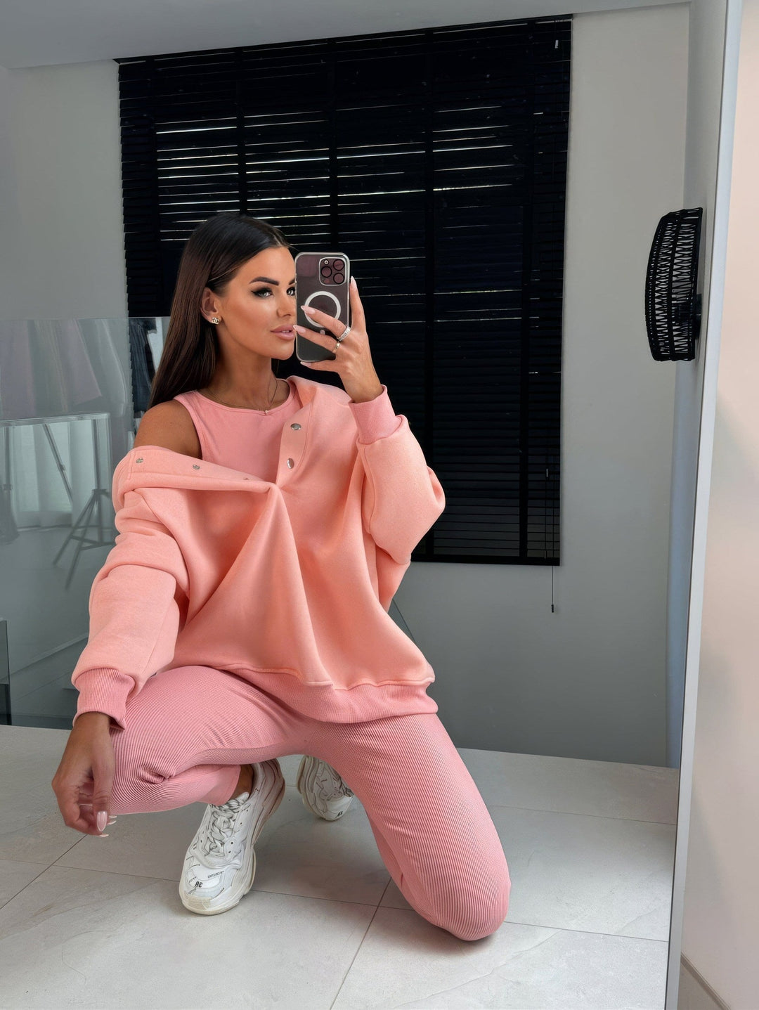 Mirla | 3 Delar Mysig Lounge Set för Kvinnor-Eva Jonsson