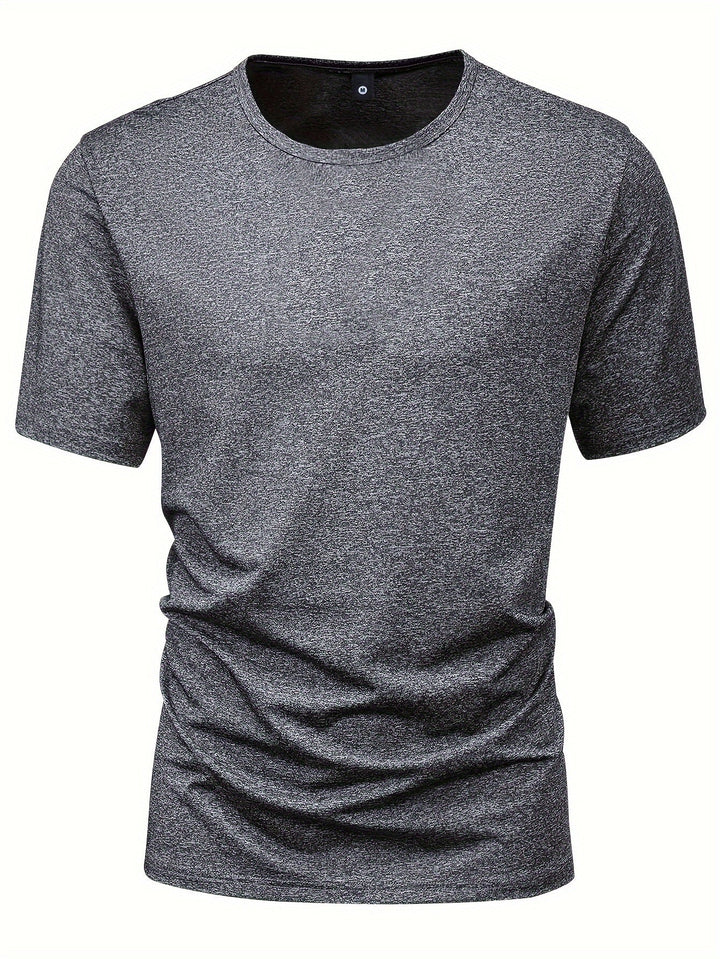 Mirla | 3-pack Herr T-shirts med kort ärm, somrigt enfärgat färg-Eva Jonsson