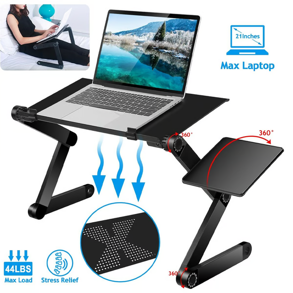 Mirla | 360° Ergonomisk Laptopstativ – FlexStand-Eva Jonsson