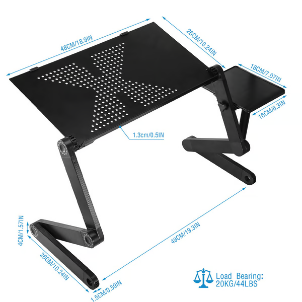 Mirla | 360° Ergonomisk Laptopstativ – FlexStand-Eva Jonsson