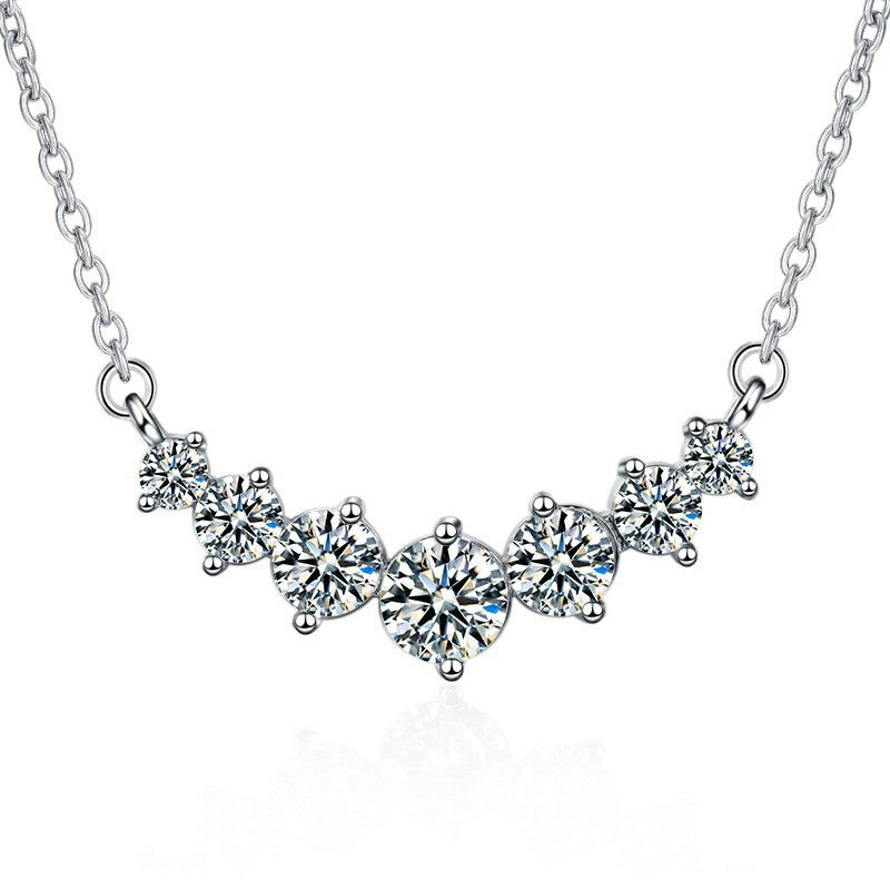Mirla | 925 Sterling Moissanit Halsband-Eva Jonsson
