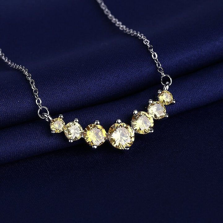 Mirla | 925 Sterling Moissanit Halsband-Eva Jonsson