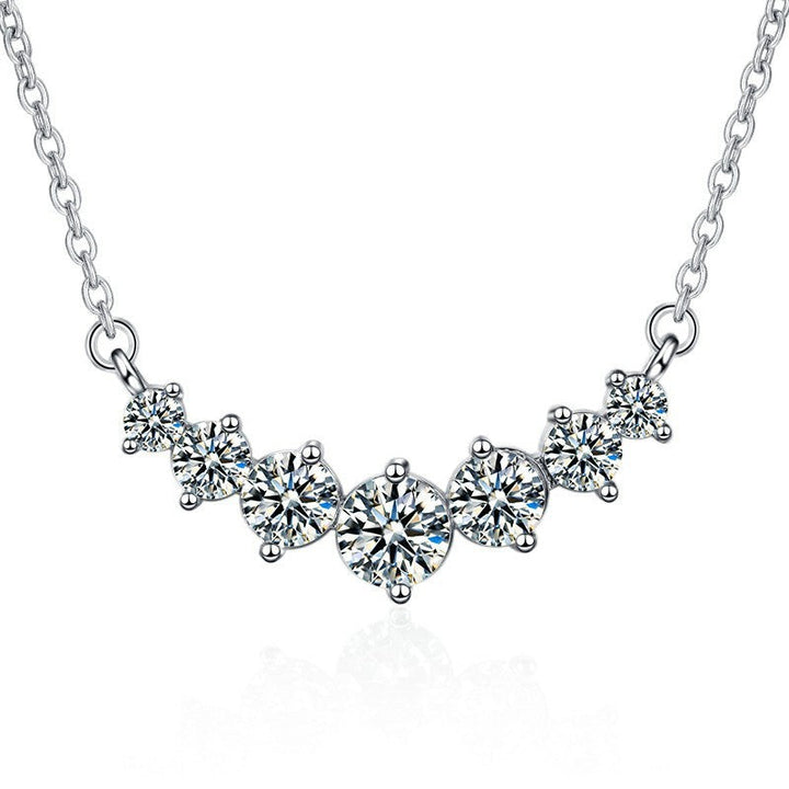 Mirla | 925 Sterling Moissanit Halsband-Eva Jonsson