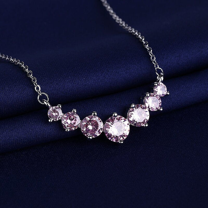 Mirla | 925 Sterling Moissanit Halsband-Eva Jonsson