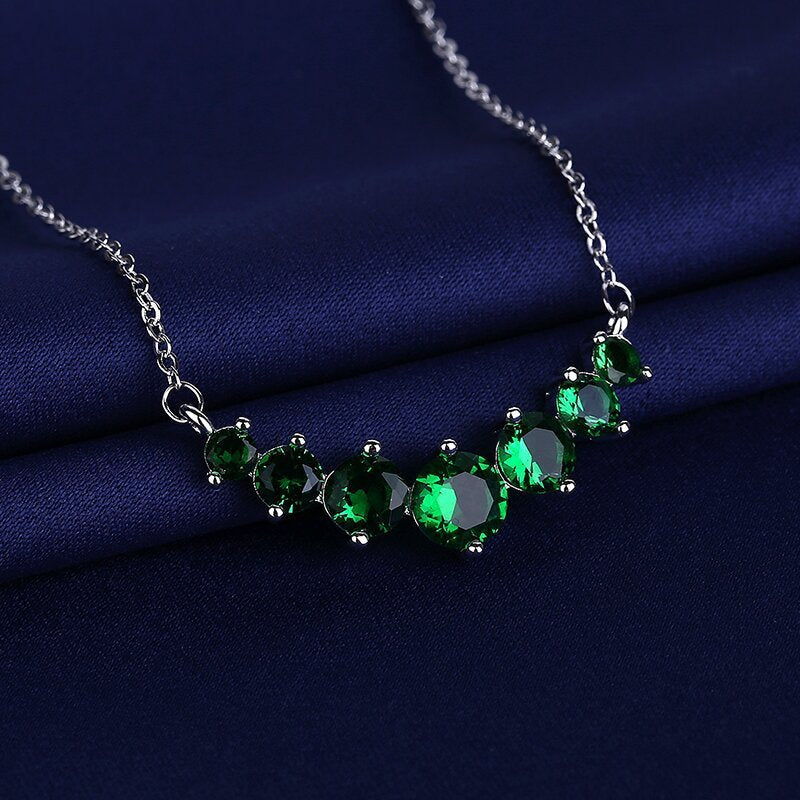 Mirla | 925 Sterling Moissanit Halsband-Eva Jonsson