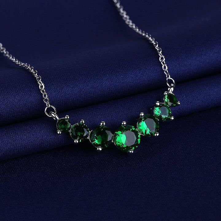 Mirla | 925 Sterling Moissanit Halsband-Eva Jonsson