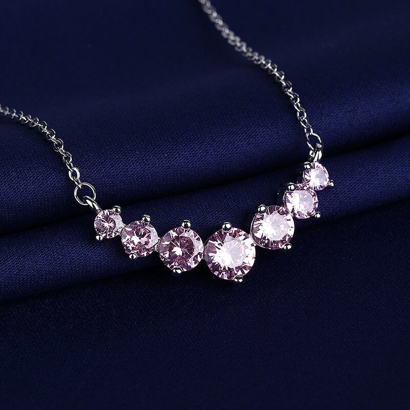Mirla | 925 Sterling Moissanit Halsband-Eva Jonsson