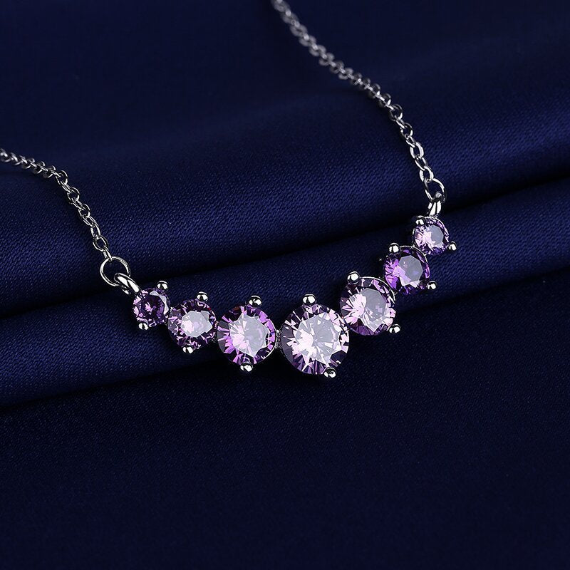 Mirla | 925 Sterling Moissanit Halsband-Eva Jonsson