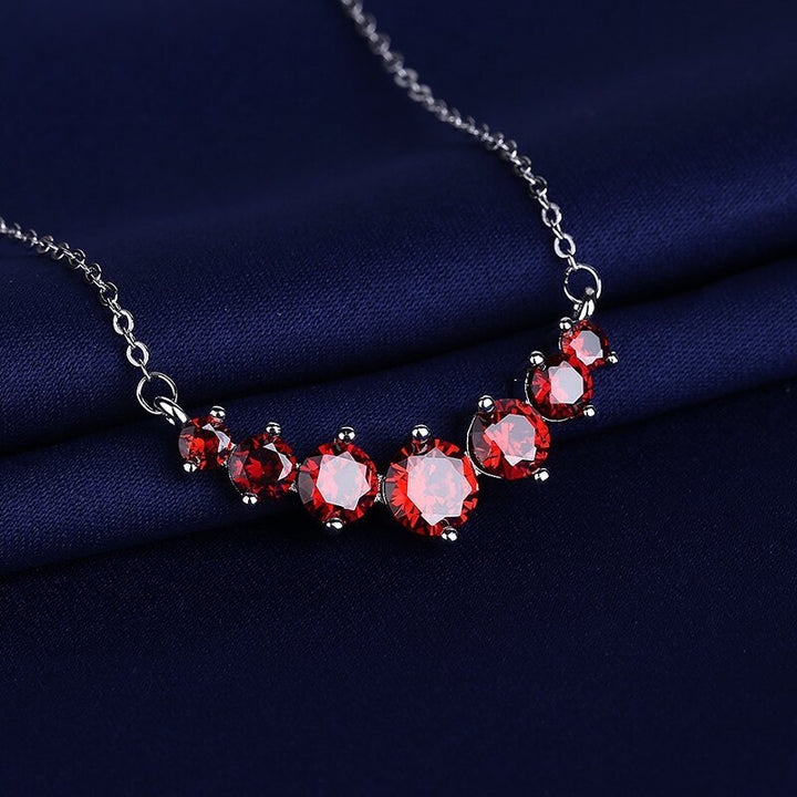 Mirla | 925 Sterling Moissanit Halsband-Eva Jonsson