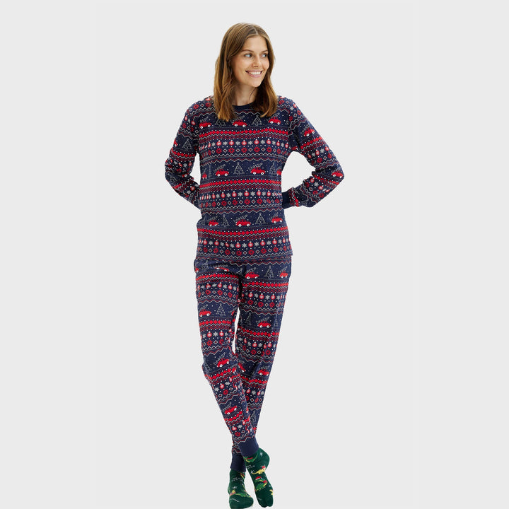 Mirla | Åka hem för jul Pyjamas kvinnor-Eva Jonsson