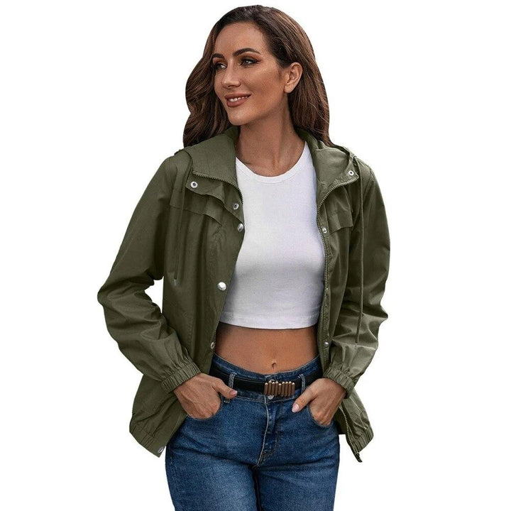 Mirla | Aktiv Outdoorjacka - Mörkblå - Vattentät-Eva Jonsson