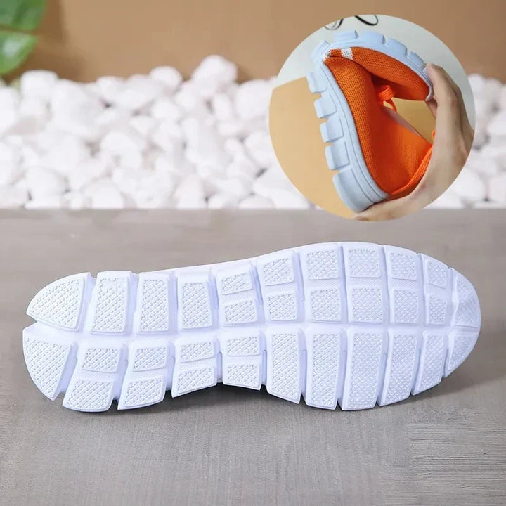 Mirla | Andningsaktiva Stickade Sneakers-Eva Jonsson