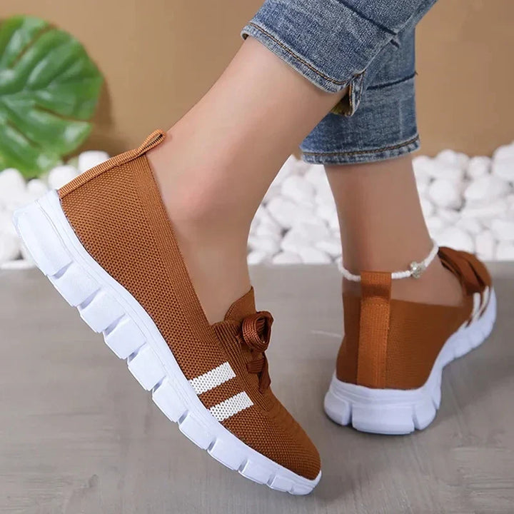 Mirla | Andningsaktiva Stickade Sneakers-Eva Jonsson