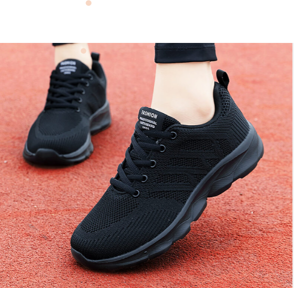 Mirla | Andningsbara Stickade Damsneakers-Eva Jonsson