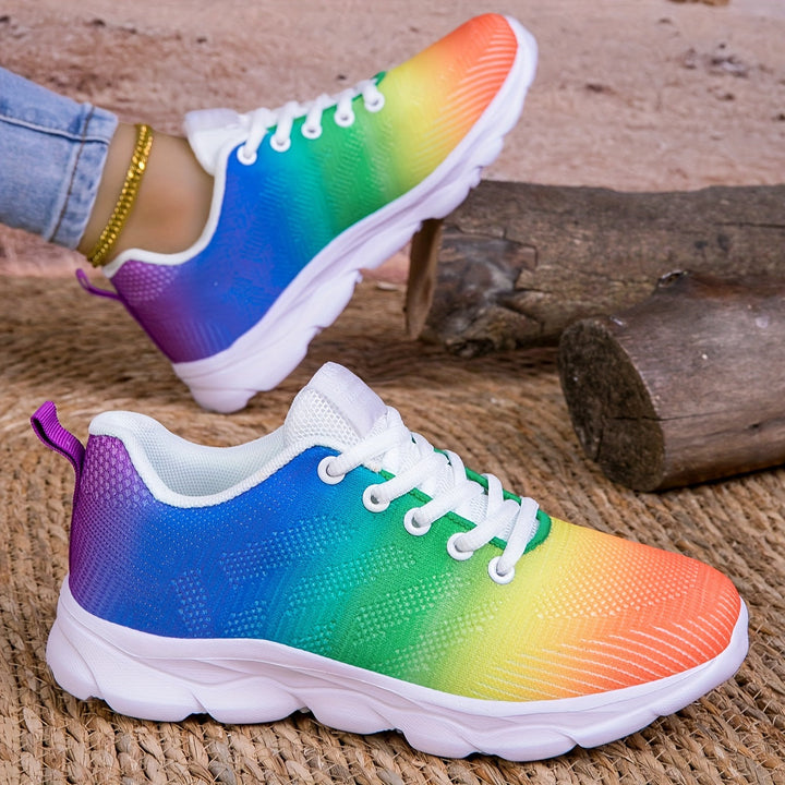 Mirla | Andningsbara Stickade Damsneakers-Eva Jonsson