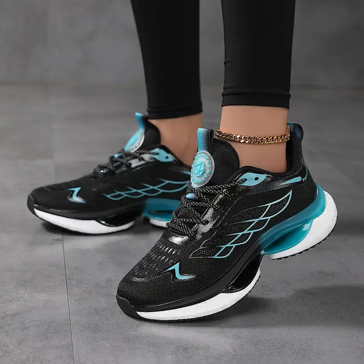 Mirla | Andningsbara Vattentåliga Platå Sneakers i Mesh-Eva Jonsson