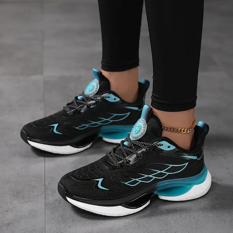 Mirla | Andningsbara Vattentåliga Platå Sneakers i Mesh-Eva Jonsson