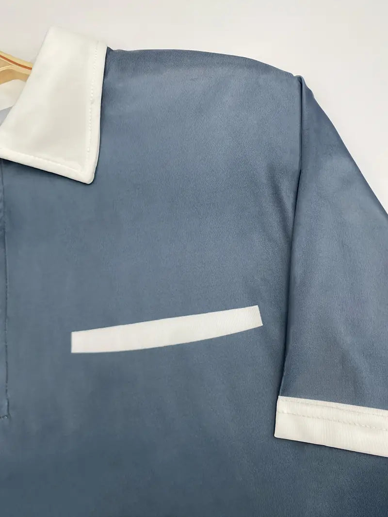Mirla | Andningsbart golfshirt i regular fit för herrar-Eva Jonsson