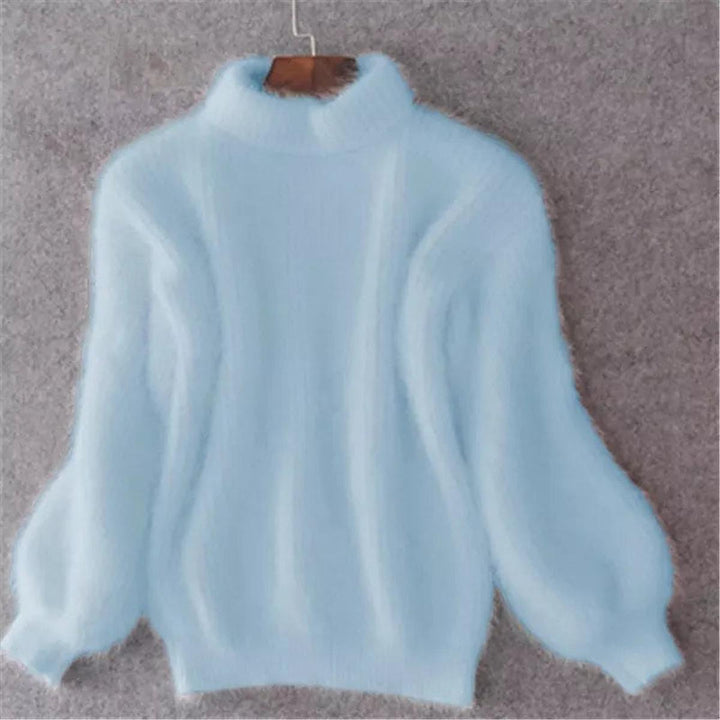 Mirla | Angora Sweater - Lättstickad tröja dam-Eva Jonsson