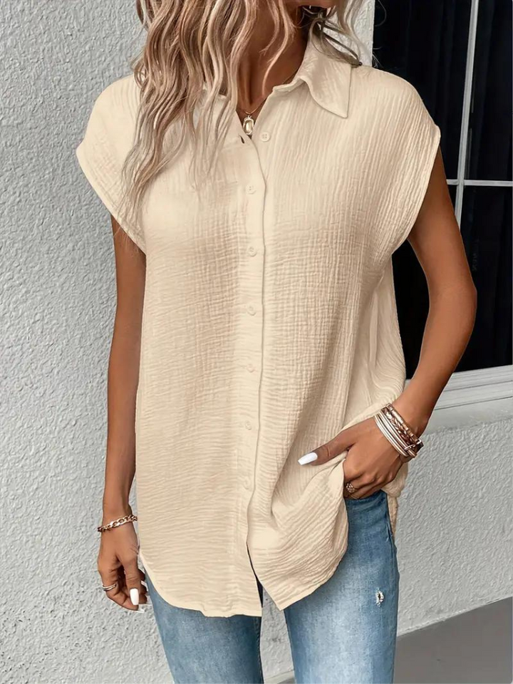 Mirla | Ärmlös blus för damer-Eva Jonsson