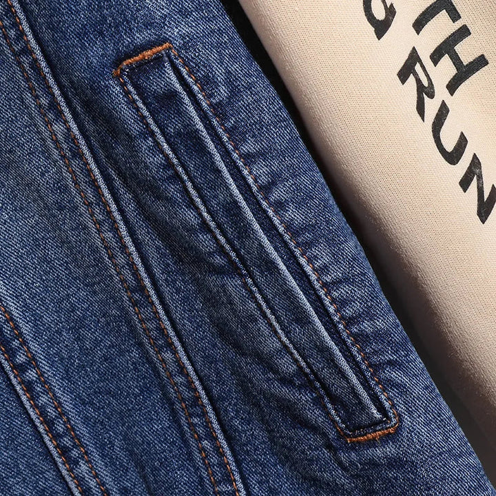 Mirla | Ärmlös jeansväst i utomhus militärstil-Eva Jonsson