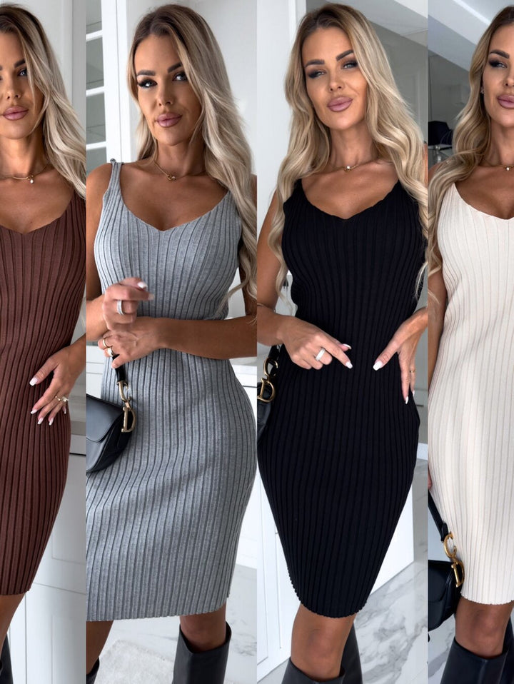Mirla | Ärmlös klänning med matchande tröja-Eva Jonsson