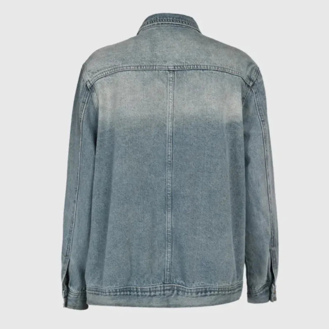 Mirla | Asymmetrisk Jeansjacka-Eva Jonsson