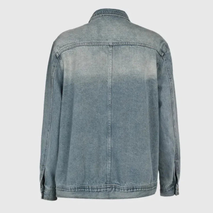 Mirla | Asymmetrisk Jeansjacka-Eva Jonsson