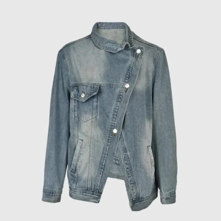 Mirla | Asymmetrisk Jeansjacka-Eva Jonsson