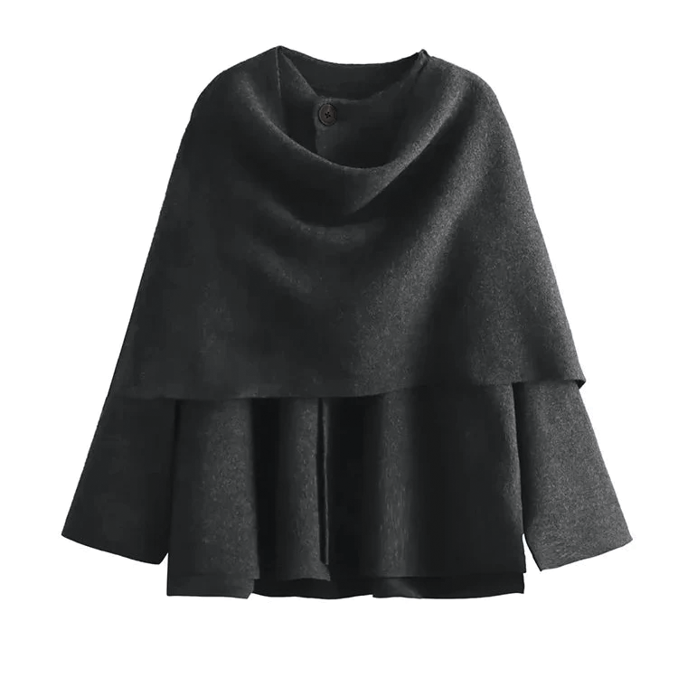 Mirla | Asymmetrisk Pendelmantel-Eva Jonsson