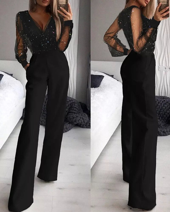 Mirla | Avslappnad Enfärgad Regular Jumpsuits-Eva Jonsson