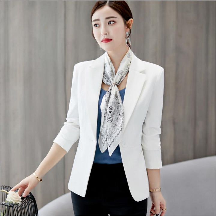 Mirla | Avslappnad Fickor Kort Blazer-Eva Jonsson