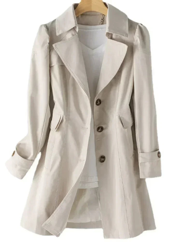 Mirla | Avslappnad Vindjacka Trenchcoat-Eva Jonsson
