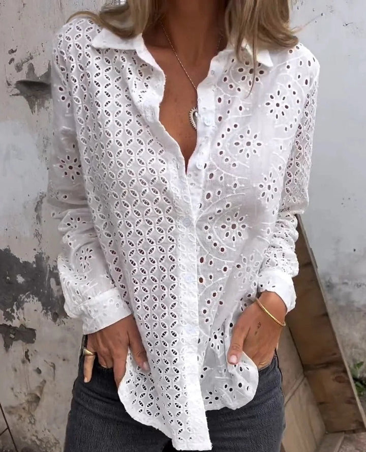Mirla | Avslappnad blus för damer-Eva Jonsson