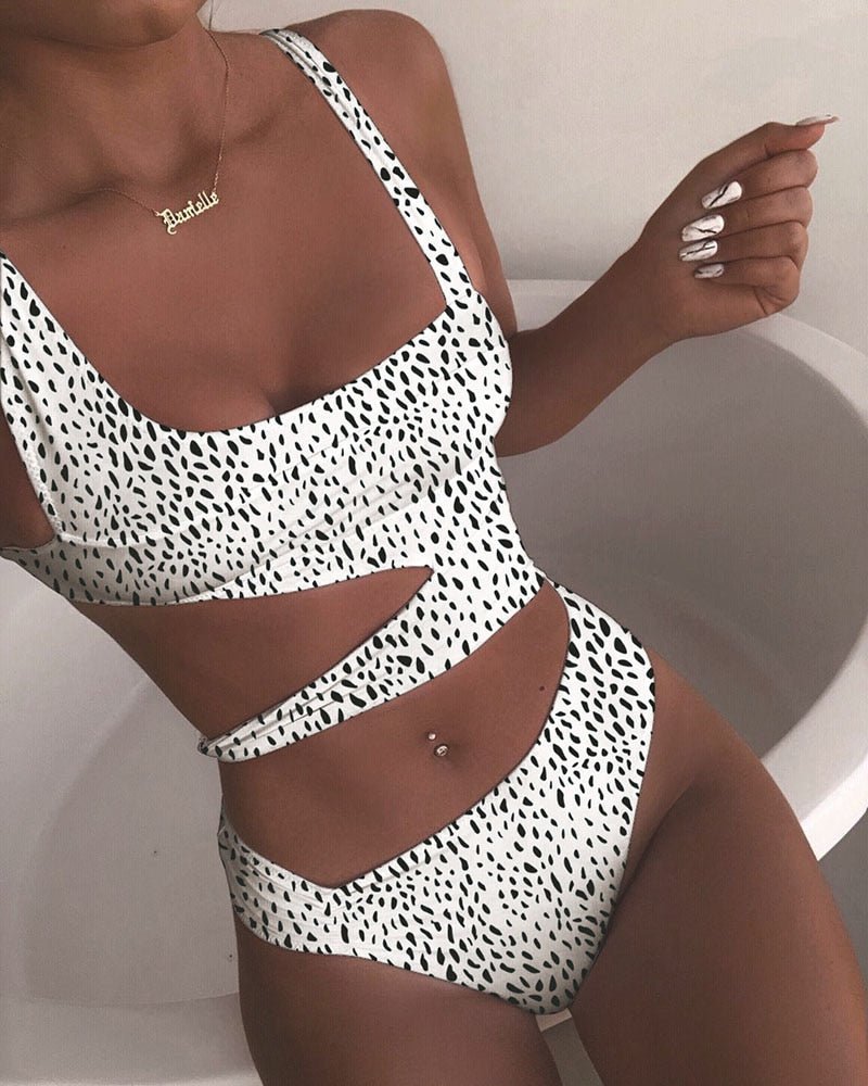 Mirla | Baddräkt Somrig Push-Up-Monokini-Eva Jonsson