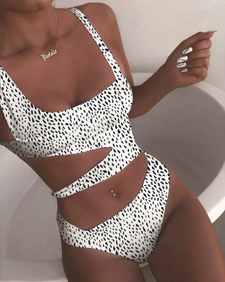 Mirla | Baddräkt Somrig Push-Up-Monokini-Eva Jonsson