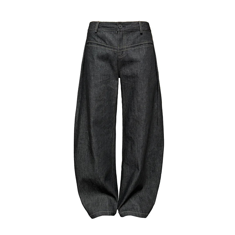 Mirla | Baggy Låg Midja Jeans Damer-Eva Jonsson