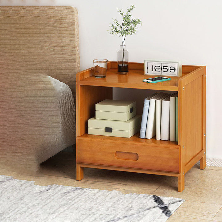 Mirla | BambooLux Nattduk | Minimalistisk Bambudesign | 1-2 Lådor | Hållbar & Funktionell för Sovrummet-Eva Jonsson