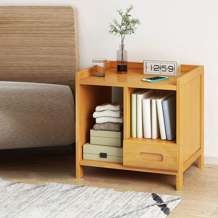 Mirla | BambooLux Nattduk | Minimalistisk Bambudesign | 1-2 Lådor | Hållbar & Funktionell för Sovrummet-Eva Jonsson