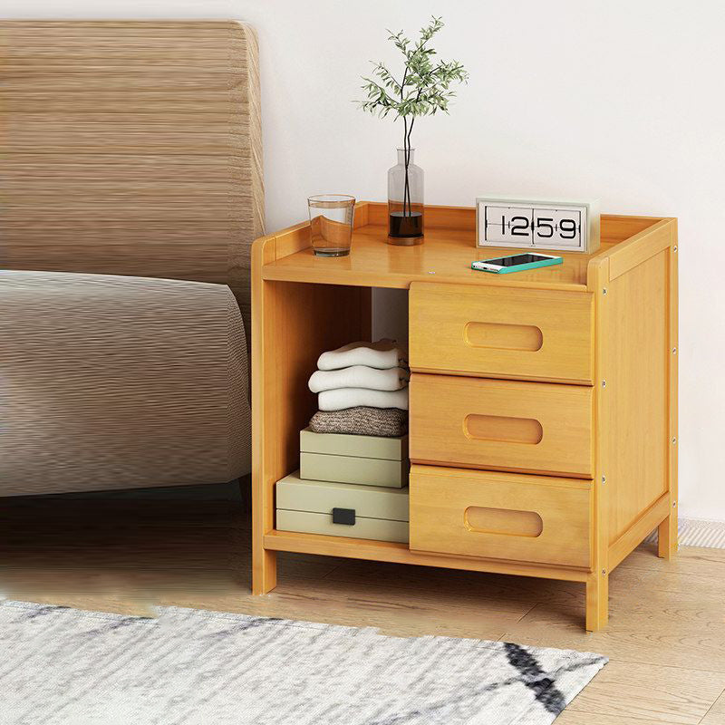 Mirla | BambooLux Nattduk | Minimalistisk Bambudesign | 1-2 Lådor | Hållbar & Funktionell för Sovrummet-Eva Jonsson