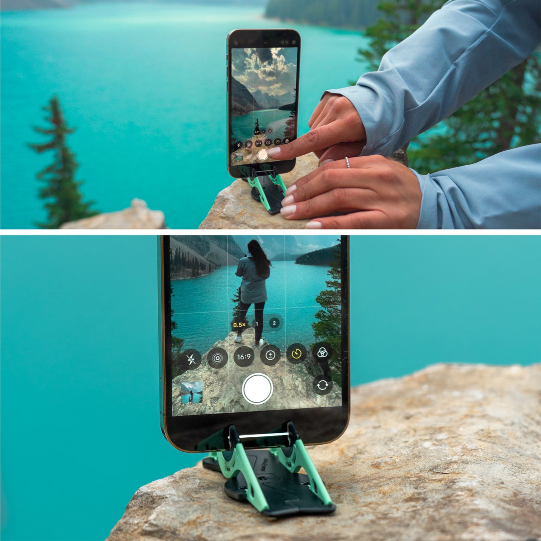 Mirla | Bärbar telefonstativ för perfekta bilder – SnapFold-Eva Jonsson